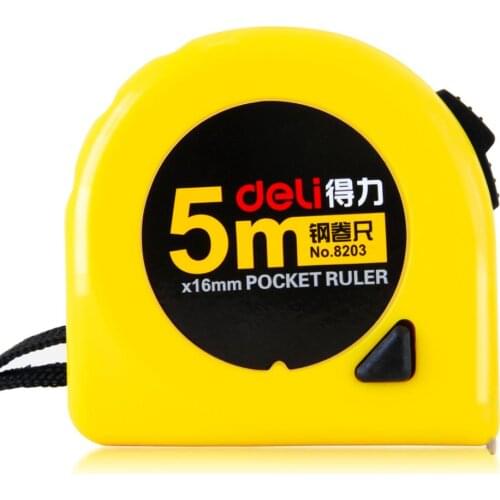 1pcs Force 8203 steel tape 2/3 /5 /7.5/10M drawing and drawing tools durable