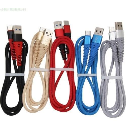 100pcs/lot Micro USB Cable for IPhone XR 8 7 Samsung Note6 Xiaomi Mobile Phone Fast Charging USB Cable Charger Wire Cord