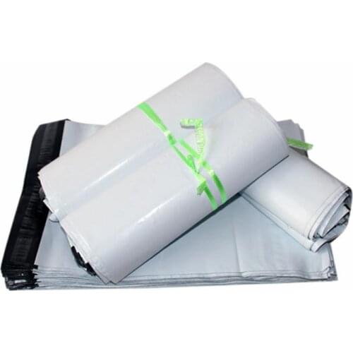 1500pcs Small 14*18cm White Poly Mailer Plastic Mailing Bag Small Envelope Packaging Shipping Bags Envelopes Polybag Mailbag SN
