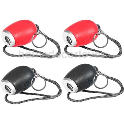 4 Pieces Portable Mini Projection Clock LED Wall Ceiling Travel Red & Gray