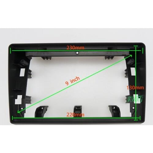 9 INCH Car Audio Frame GPS Navigation Fascia Panel Car dvd Plastic Frame Fascia is suitable for 2009 PRADO J120