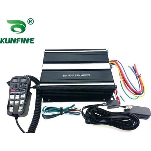 Federal Signal 600W wireless car siren 10 tones with Microphone 2 light switches(without speaker)