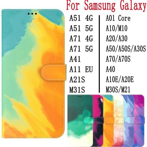 Sunjolly Cover coque For Samsung Galaxy A51 A71 A41 A11 A21S M31S A01 Core A10 M10 A20 A30 A40 A70 A40 A10E M30S M21 A50 Case