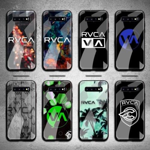 RVCA Extreme Sports Phone Case Tempered Glass For Samsung S20 Plus S7 S8 S9 S10 Note 8 9 10 Plus