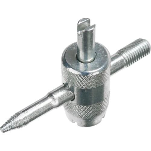 1set 4 Way Car Motorcycle Bike Tyre Tire Valve Repair Remover Tool+4 Valve Stem Cores Tire Repair Tools Car Accessories