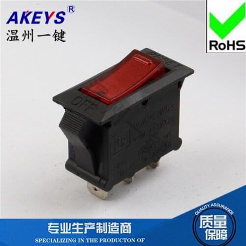 KBF-104-10A Boat switch Overload protection power connector Copper feet Tripod 3 gears