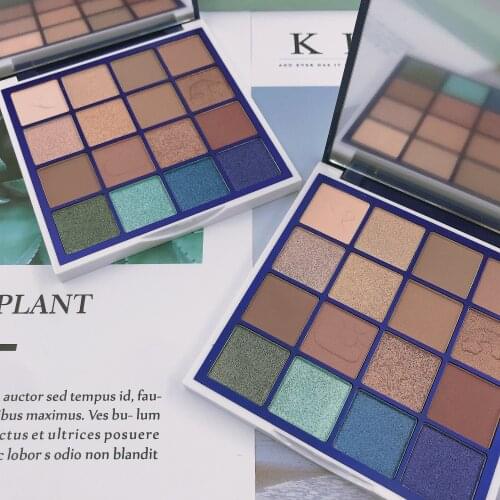 Beauty Secret Cute Colorful Makeup Effect Last Clear Sky 16 Colors Eye Shadow