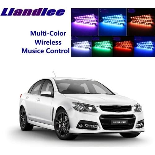 LiandLee Car Glow Interior Floor Decorative Atmosphere Seats Accent Ambient Neon light For Holden Commodore