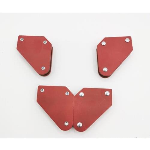 9LBS Welding Magnetic Holder Mini Triangle-Welding Positioner Magnetic Fixed Angle Soldering Locator 4pcs per pack
