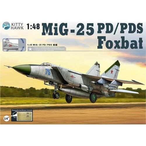 Kitty Hawk KH80119 1/48 MIG-25 PD/PDS Foxbat - Scale Model Kit