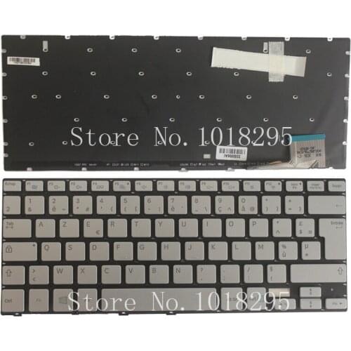 NEW FR Keyboard for Samsung 7 Ultra 730U3E NP730U3E 740U3E NP740U3E French Silver laptop keyboard Backlight
