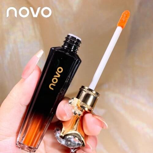 Водостойкие блески для губ NOVO China At AliExpress