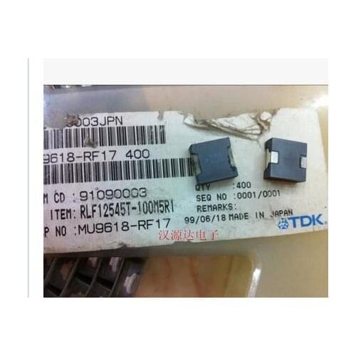 One high-current inductors RLF12545T-100M5R1 12X12X4.5MM 10UH 5.1A