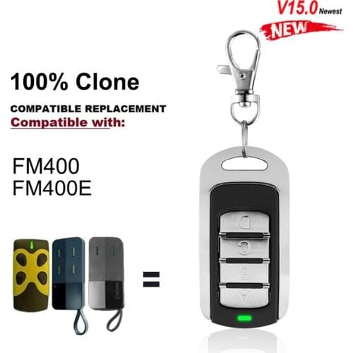 BALLAN Garage Remote Controls BALLAN FM400 FM400E Gate Door Opener 433MHz 433.92MHz Transmitter Clone IPX6