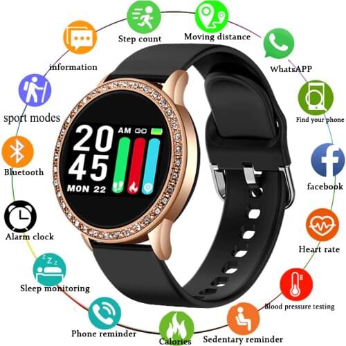 LIGE fit bit Smart Bracelet Women Men Sport smart Watch Waterproof Fitness Tracker heart rate Monitor Pedometer Smart Wristband