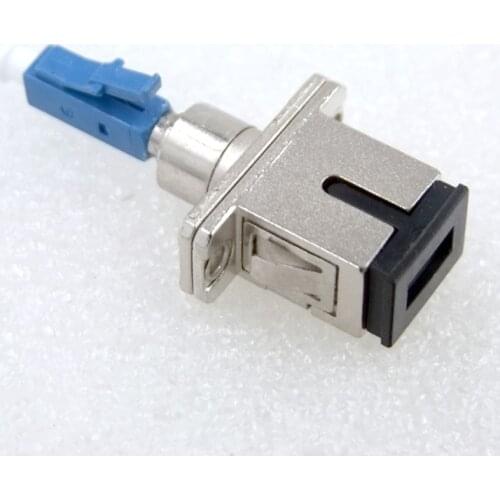 GONGFENG 10PCS New LC Male-SC Female Optical Fiber Adapter LC Yang -SCYin Flange Couplerred pen Adapter Special Wholesale