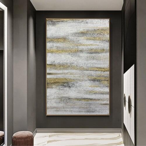 100% Hand Painted Canvas Oil Painting Large Size Modern Abstract Wall Art Oil Painting For Home Hotel Office Decoration Unframed
