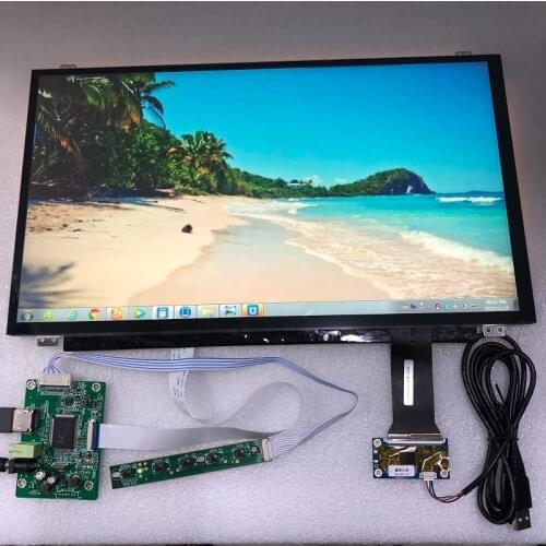 15.6-inch display capacitive touch module kit 1920X1080 IPS 10-point capacitive touch LCD automotive module Raspberry Pi3 module