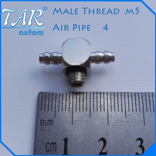 50 Pieces Spot sales SMC Miniature barb fitting the T-4-M5 6-M5-through gas nozzle M-5ATHU-4