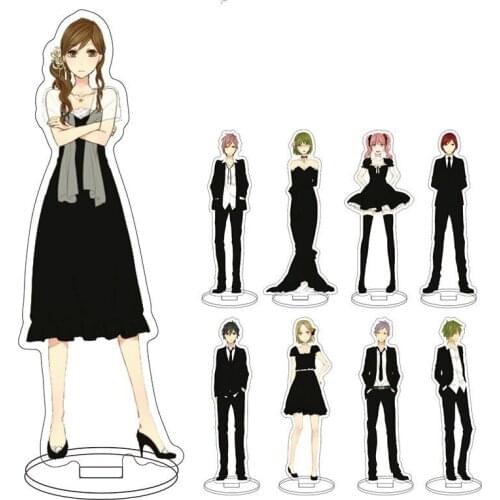 Anime Horimiya HORI-san To MIYAMURA-kun OVA Miyamura Izumi Hori Kyoko Acrylic Stand Figure Desk DecorCollection Model Toy Gifts