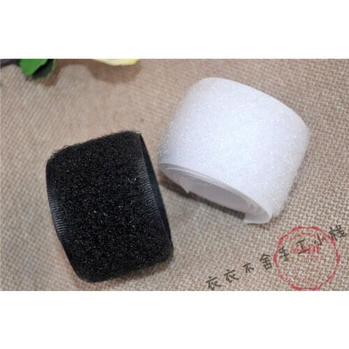 Free shipping! 1"(25 mm) White Sew-On Magic Fastener Tape Hook & Loop Tape For DIY, 27 Yards/set,for wholesales and retail