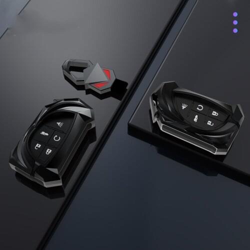 Zinc Alloy Car remote Key Case Key cover For Cadillac CT5 2019 2020 5Button Smart Remote Car Key
