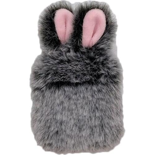 Plush Soft Rabbit Ear Fur Case for AirPods 1 2 Wireless Charging Fluffy Box Plush Cover for Airpods Pro Protector Case New