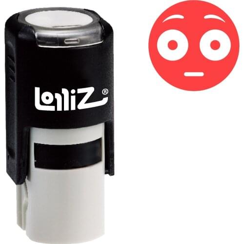 LolliZ "Silent Shock" Pre-Inked Rubber Stamp