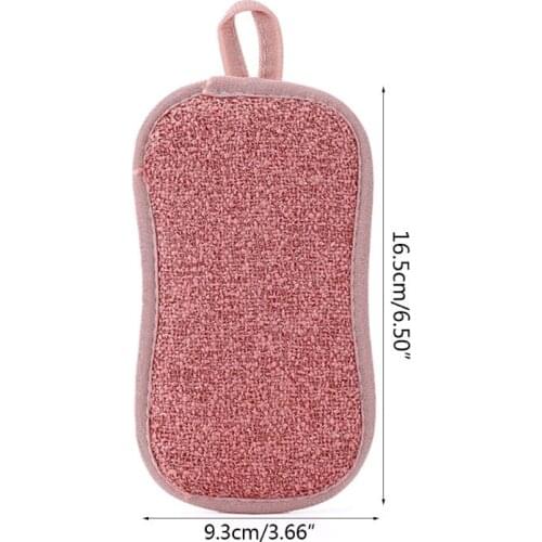 Magic Fiber Anti-grease Dish Cloth Washing Towel Kitchen Household Scouring Pad Cleaning Rags Accessories for Home