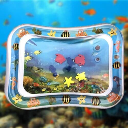New Baby Activity Toys Inflatable Tummy Time Water Mat Activity Center For Infants Toddlers Boys Girls Newborn Gift