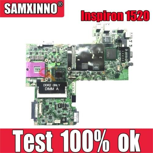 Original laptop Motherboard For DELL Inspiron 1520 Mainboard CN-0WP043 0WP043 DAFM5BMB6D0 965