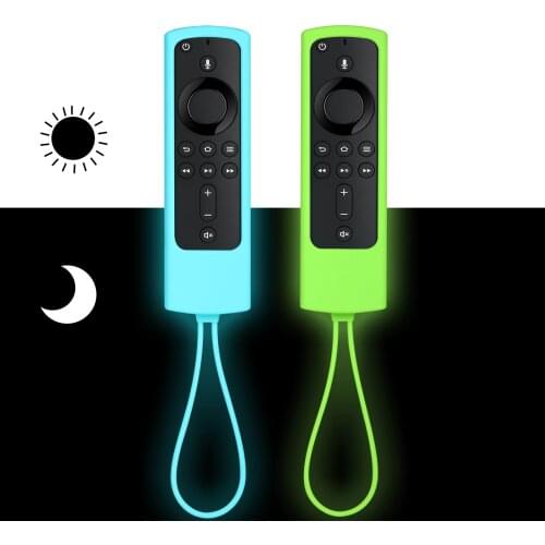 2021 the ZYF Firestick Remote Cover, Anti Slip Shockproof Silicone Protective Cover Case for Fire TV Stick 4K / 2020 Release, Fi