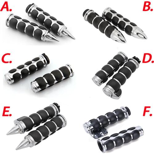 25mm 1" Motorcycle Handlebar Handle Bar Hand Grips For Harley Honda Suzuki Yamaha Kawasaki Shadow Softail Sportster Dyna Chopper