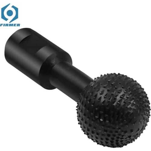 Ball Gouge Spherical Spindles Shaped Wood Gouge Power Carving Attachment for Angle Grinder Wooden Groove Carving Tool