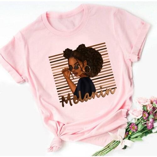 WVIOCE Harajuku Street Oversized T-shirt Women Fashion Black Girl Sexy Print Pink T-shirt Casual Female Cool Style Top T-shirt