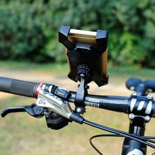 Universal Motorcycle MTB Bicycle Handlebar Mount Holder For Ipad Mobile Phone GPS Stand Holder Car Styling Accessories