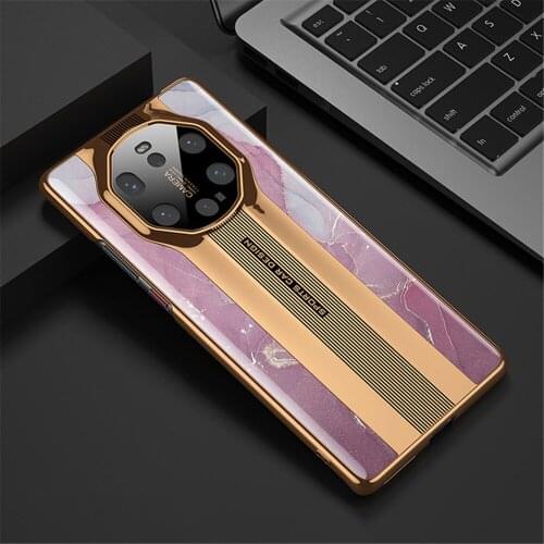 Protective Sleeve Cover Electroplating Phone Case All-inclusive Shell for Huawei Mate30 RS/Mate40 RS