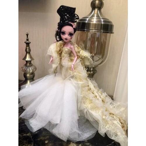 T02-X523 Blyth st Doll clothes 1/3 1/4 1/6 bjd dolls Accessories handmade palace party women Net skirt 1pcs