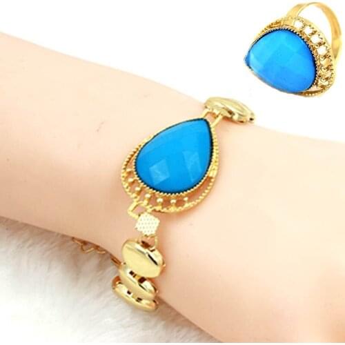 2017 New Trendy Bracelet and Ring Jewelry Sets For Women Zinc Alloy Greek Key Pattern Charm Accessories Adjustable Size