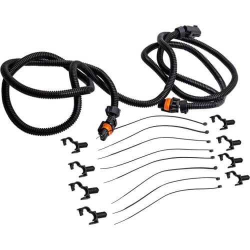 Fog Lights Lamp Jumper Wiring Harness for Dodge Ram 1500 2500 3500 Driver Passenger 2003-2008