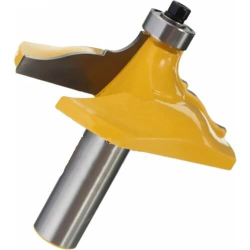 1pc 12mm 1/2" Shank Table Corner Bit Molding and Edging Router Classical Ogee Woodworking Milling Cutter Bit for Wood MC03094