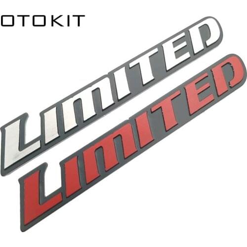 1pcs Aluminum Sticker On Chrome Limited Edition Fender Car Decal Emblem Trim Badge Logo 3D Metal Sticker For Truck Auto Styling