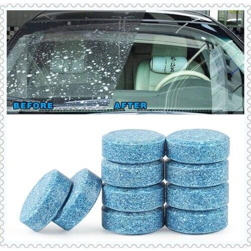 10pcs Car Solid Cleaner Effervescent Tablets Spray for McLaren MP4-12C X-1 650S 540C P1 12C