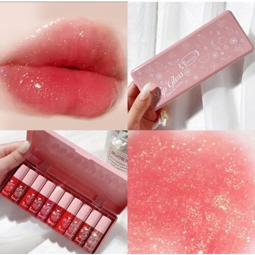2021 Matte Liquid Lip Gloss Sexy Matte Liquid Lipstick Liner Lip Sexy Makeup Gloss Pen Waterproof Tubes Tint Long-lasting L M7F4