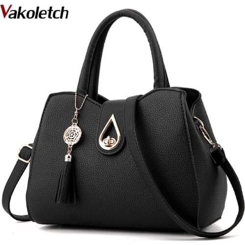 2020 High Quality Capacity Shell Shoulder Bag Female Women Tassel Pendant Handbag Water Droplets Sequined Messenger Bag KL187