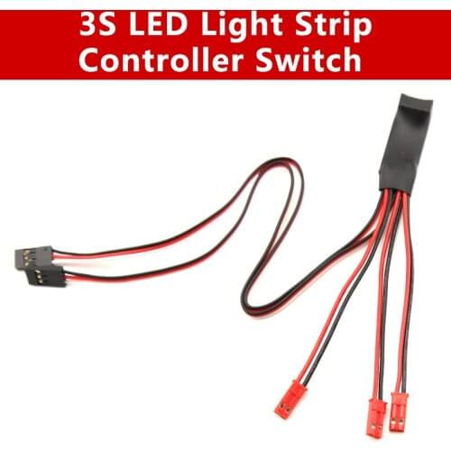 3S LED Light Strip Controller Switch for RC FPV Multicopter Helicopter Night Flight Fly RC Aircraft Accessory