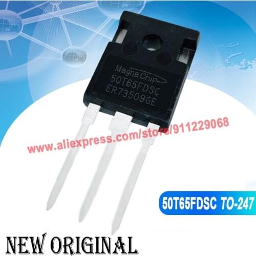 5 Pieces) 50T65FDSC TO-247 / G50T60 IGW50N60T 600V 50A / IXTH96N20P 200V 96A / RJH60D6 RJH60D6DPQ-EO 600V 40A