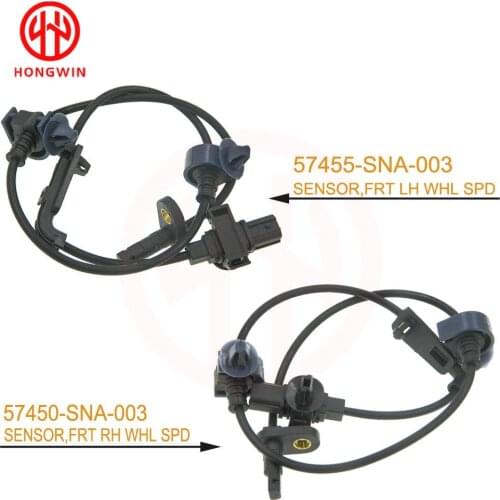 57455SNA003 / 57450SNA003 ABS Wheel Speed Sensor Front Left Right Fits HHonda CCivic 06-11 57455 SNA003 / 57450 SNA003 , 5S7547