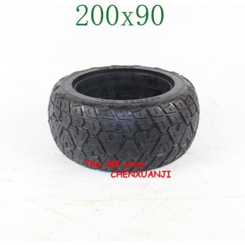 Free shipping 200x90 Solid tire without inner tube tyres fits electric scooter torque car 8 inch non inflatable solid tire