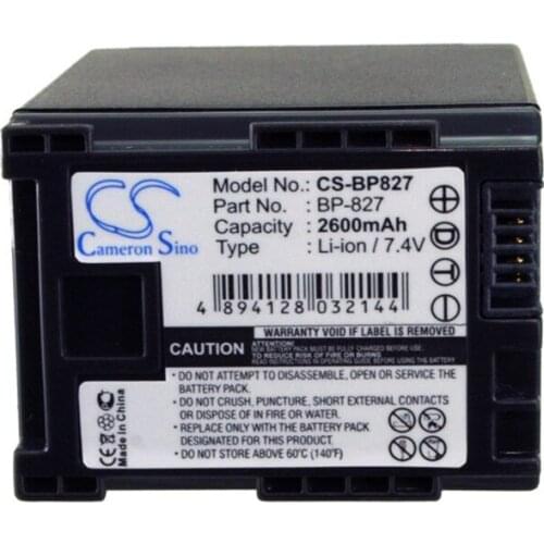 CameronSino for CANON FS10 Flash Memory Camcorder VIXIA HF M300 HF M301 HF M31 HF M32 HF M40 HF M400 HF M41 battery